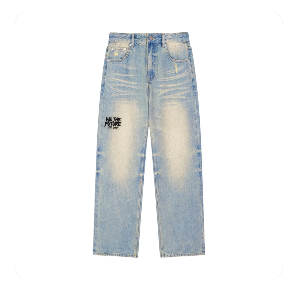 WTF Denim State Faded Jeans